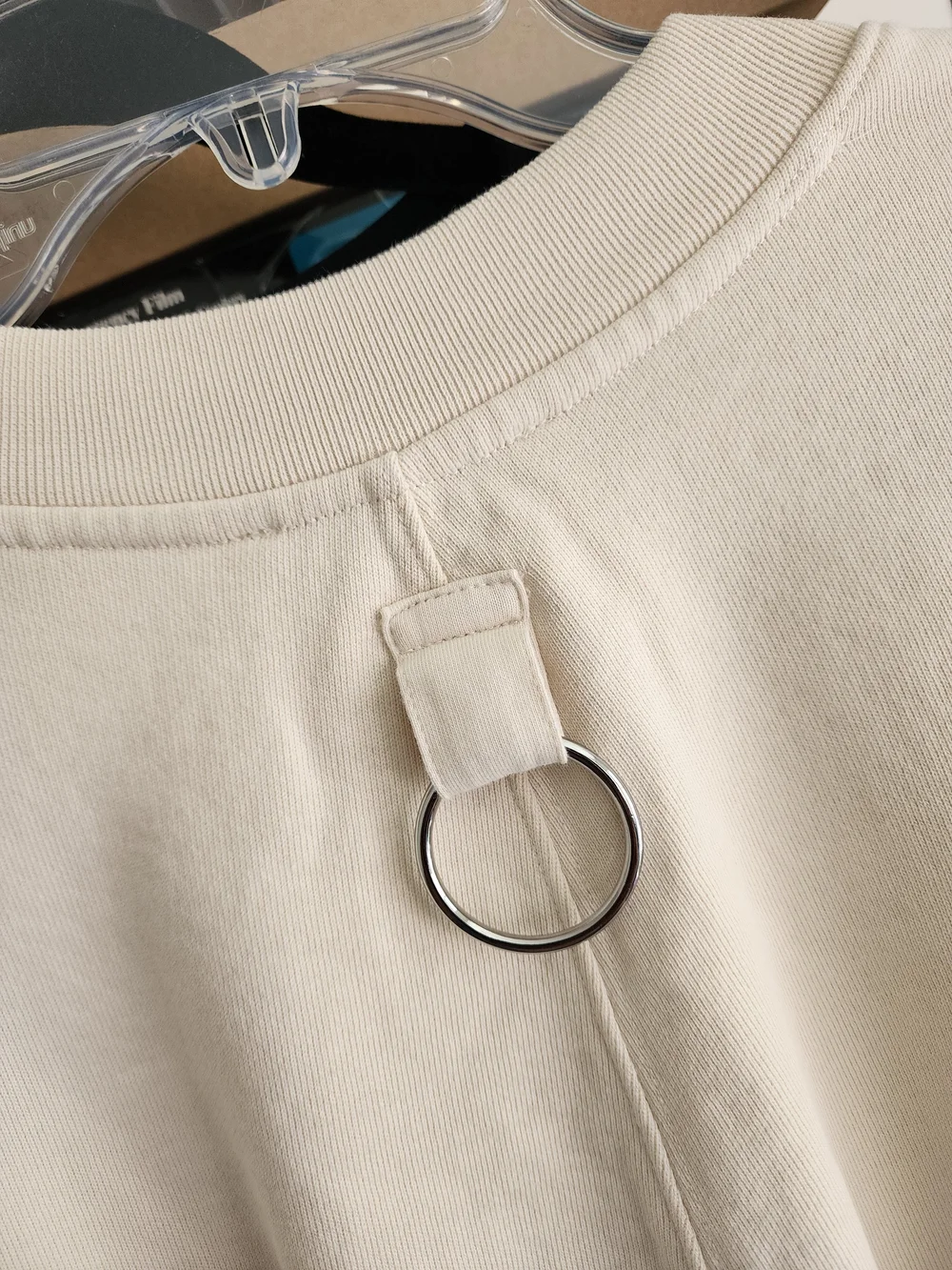 Tibi Cocoon Crewneck Sweatshirt M Like New - Picture 5 of 11